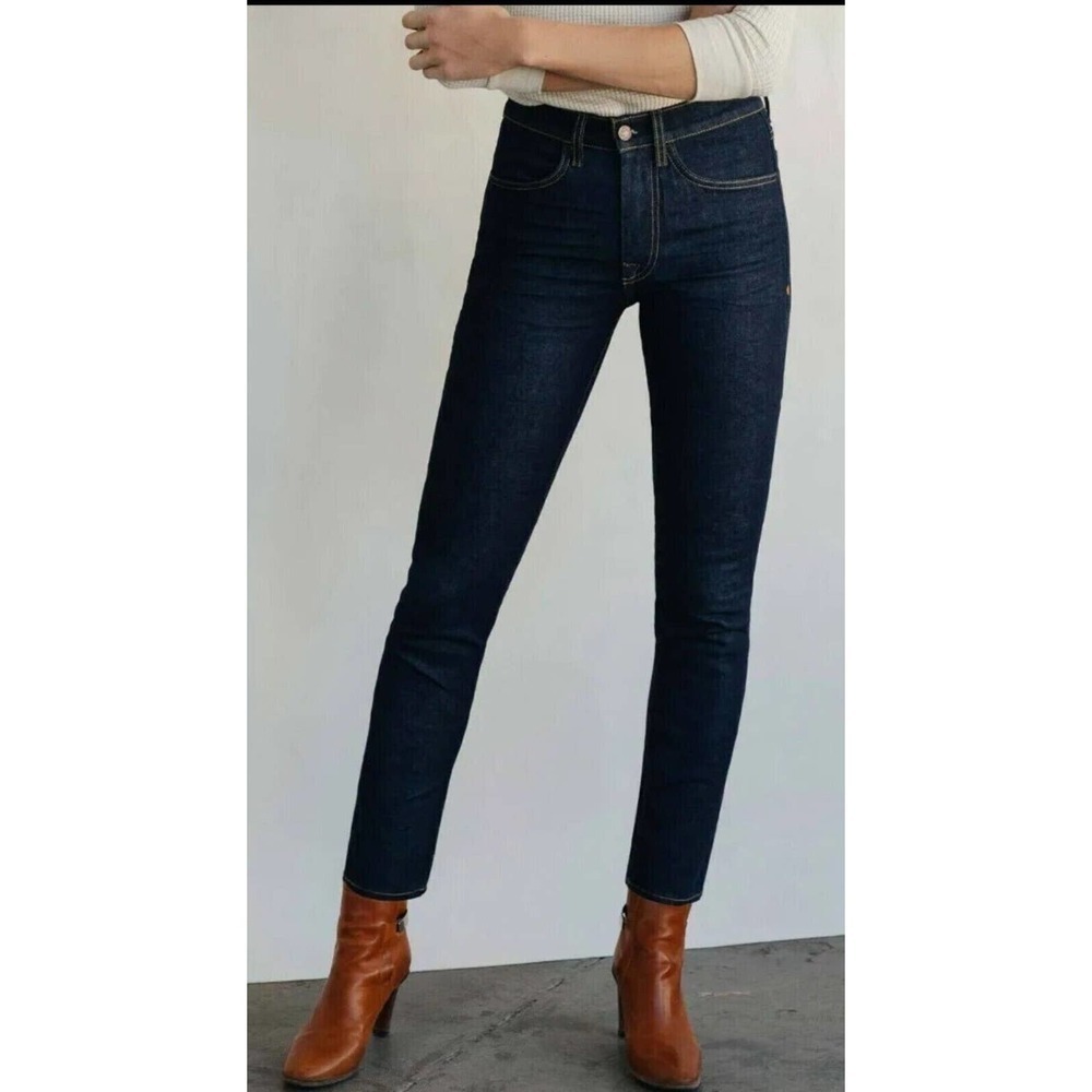 Imogene + Willie Elizabeth High Rise Skinny Jeans Size 27 Indigo Wash